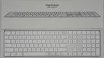 GENUINE APPLE MAGIC KEYBOARD WITH NUMERIC KEYPAD TOUCH ID SILVER WIRELESS A2520