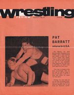 WRESTLING REVIEW Vol 9 No.22 @ Wimbledon 30th May 1968 Regan Kingston Yearsley