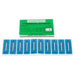 Racetech Self Adhesive Temperature Indicator Strips - 10 (Kit B, 71-110 Deg C)