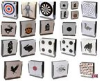 Large Selection of Packs of 100 17cm x 17cm 100gsm Targets ( Air Rifle Shooting