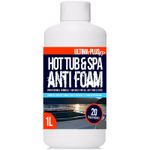 Hot Tub Anti Foam Remover Treatment Spa Whirlpool Pool Defoaming 1L Ultima Plus