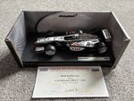 Signed Kimi Raikkonen Hot Wheels MP4-17 McLaren 1:18