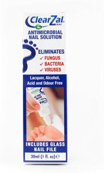 ClearZal Fungal Nail Treatment | Antimicrobial Nail Solution 30ml