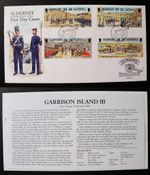 Alderney Stamps: "Garrison Island - Part 3" First Day Cover 1999