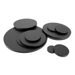 All Diameters 1mm Thick Multi Use Flat Round NBR Rubber Disc Buffer Stop Damper