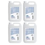 Liquipak Thin Bleach 4x 5L Cleaning Chemical Household Toilet Sink Drain Cleaner