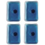 Set of 4 Reusable Heat Pads/Hand Warmers Skiing/Handwarmer. Rectangular shaped