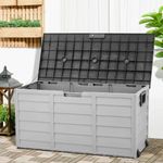Outdoor Garden Storage Chest Cushion Box Waterproof 290L Waterproof Chest Shed