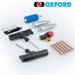 Oxford CO2 Motorbike Tyre Repair Kit Motorcycle Puncture Fix Tubeless Tyre Bikes