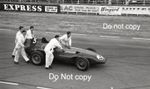 Vanwall F1 Stirling Moss Grid Silverstone 35mm Negative Photograph Foto