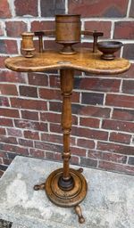 Antique Tobacco Stand / Smokers Companion Stand
