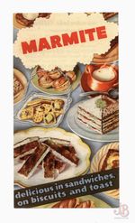 Vintage Rare 1954 collectable Marmite recipe booklet - excellent condition