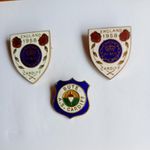 England British Empire & Commonwealth Games Cardiff 1958 Enamel Pin Badges