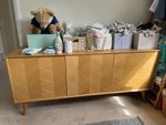 Cox and Cox Chevron Oak Sideboard (RRP £1825!)