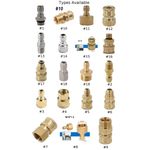 1/4Inch Quick-Release Connector Coupler Fitting For High Pressure Washer & Hose