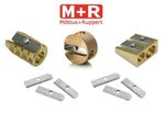 Mobius & Ruppert Solid Brass Pencil Sharpeners Heavy Duty Sharpener & Blades