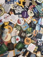 Pack Of 40 Brand New Unused Assorted Beer mats / Coasters