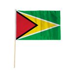 Flagtex Guyana Hand Flag Waving Flags