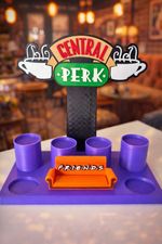Friends Central Perk Display Stand for McDonald’s Figures | 3D Printed Holder