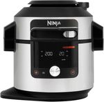 Ninja OL750UK Foodi MAX SmartLid 7.5L Multi-Cooker 15-in-1 1760w Stainless Steel
