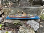 Table Souvenir Ship of the USSR Navy made of plexiglass