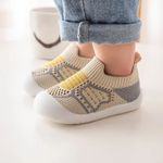 Baby Anti Slip Mesh Shoes Soft Sole Infant Crib First Walker Socks UK