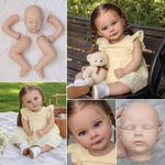 30 Inch Ziva Toddler Reborn Doll Kit Unfinished Unpainted Unassembled DIY Parts