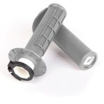 ODI Half Waffle MX Lock-On Grip Set Grey (Soft) For Motocross Enduro Motorcycles