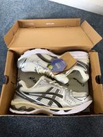 ASICS GEL-Kayano 14 Men's Mesh Lace Up Trainers Silver/White/Black UK 10