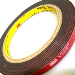 3M™ VHB 5952 5mm x 3m x 1.1mm Double Sided Tape Black Strong Acrylic Mounting