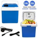 Thermoelectric 24L/26L 240V AC & 12V DC Electric Cool Box, Travel Cooler Warmer