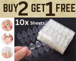 240PCS Adhesive Tabs Double-Sided Stickers for False Fake Nail Tip Glue Tape GB