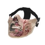 New Army Zombie Skull Half-face Corpse Airsoft Paintball Tactical Protect Mask B