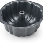 Instant Pot Fluted Ring Bund Cake Tin Round Baking Mould Non Stick Pan Tray