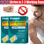 2 x Boxes Nicotine Patches 21mg Step 1 - 42 Patches Total - Stop Smoking Aid, UK