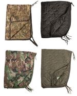 US Army Style Poncho Liner with transport bag colours camouflage