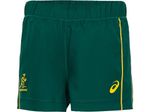 Asics Wallabies Match Day Rugby Shorts Mens Adults Bottoms Green