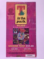 T In The Park Weekend Ticket Prodigy Stereophonics Balado Scotland July 1998