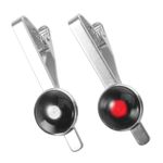 Vintage Vinyl Record Tie Clip for Men Reusable Alloy Music Lover Gift
