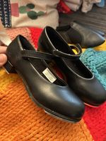 Bloch Melody Black Non-Leather Upper Techno Tap #3T /4H Girl’s Shoes Size 11 M