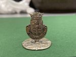 Vintage Tourist Souvenir Apeldoorn Holland Coat Of Arms Metal Trinket Shield