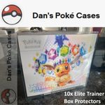 10 Pokemon Elite Trainer Box ETB Protector Case 0.6mm Perfect Fit Protective