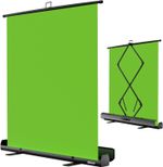 Emart Green Screen Backdrop 150x180cm Retractable, Pull-up with Self-Locking ...