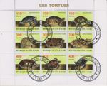Turtles Ivory Coast Stamped 2472