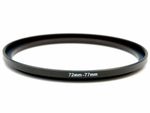 72-77mm Metal Step Up Ring Lens Adapter from 72 to 77mm Filter Thread UK SELLER