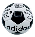 Adidas Telstar Durlast Football Fifa World Cup 1974 Germany Soccer Ball Size 5
