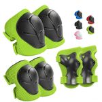 6pcs Kids Knee Pad Elbow Pads Wrist Guards Safety Protector Kit for Bike Skating