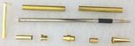 PCL7GO	7mm Slimline Gold Click Pencil Project Kit For Woodturners