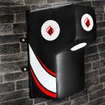 Wall Mounted Boxing Pad Leather Punch Target MMA Muay Thai Gym Training FARABI
