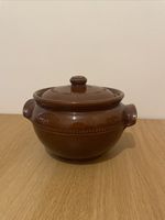 Pearsons of Chesterfield Crock Pot Casserole Dish Ovenproof Brown 2 Pints B